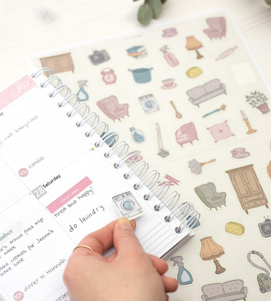 Klistermärken - At Home - Personal Planner