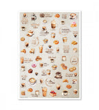 Klistermärken - Coffee Crush - Personal Planner