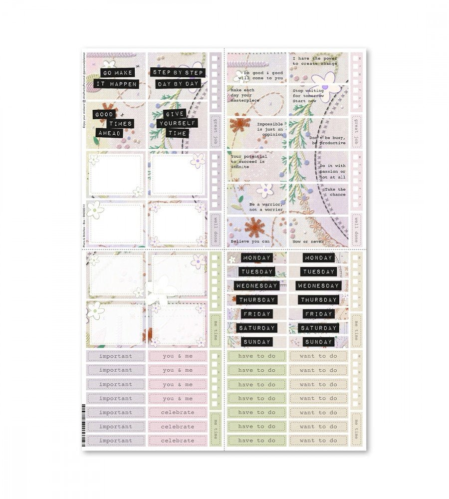 Klistermärken - Lovely Lot 10-pack - Personal Planner
