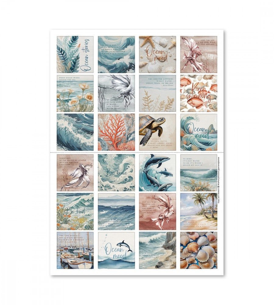 Klistermärken - Ocean Stories - Personal Planner