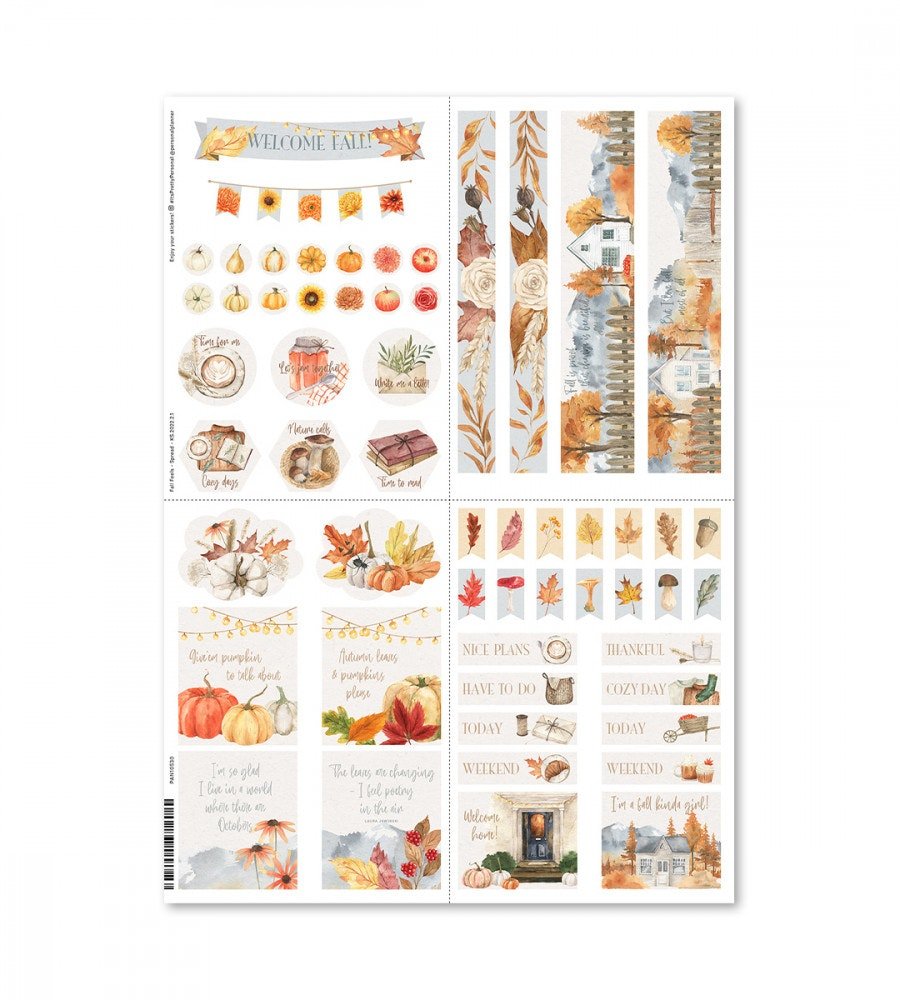 Klistermärken - Spread Happiness 6-pack - Personal Planner