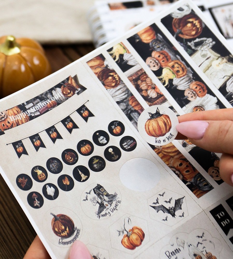 Klistermärken - Trick or Treat (Spread) - Personal Planner