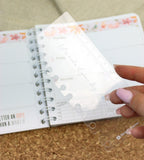 Linjal - Linjal till almanacka - storlek Liten(A6), Mellan, Stor - Personal Planner