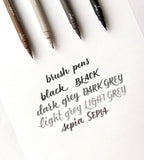 Penselpenna - Uni Pin Brush - Personal Planner