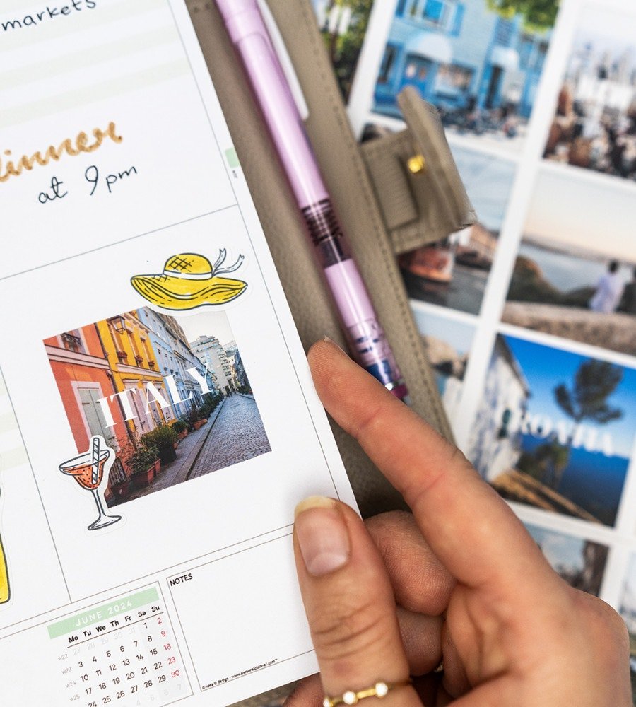 Personliga klistermärken - foto & text - Personal Planner