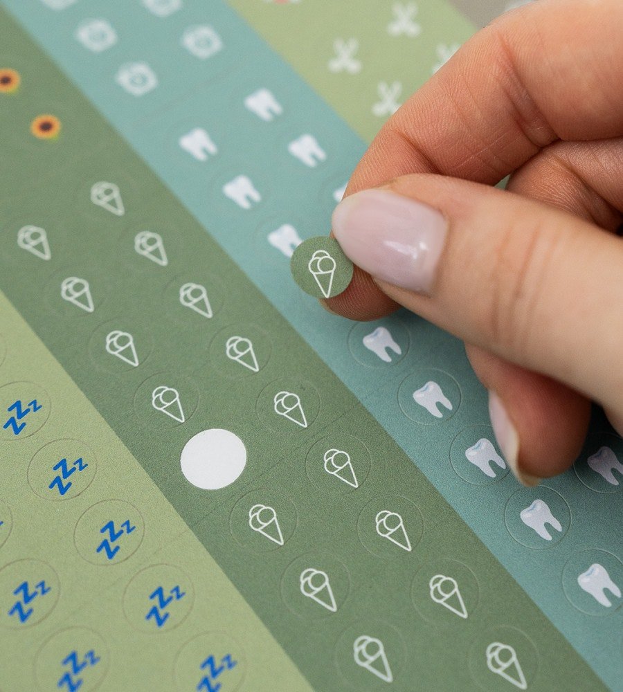 Personliga Klistermärken - Symboler & emojis - Personal Planner