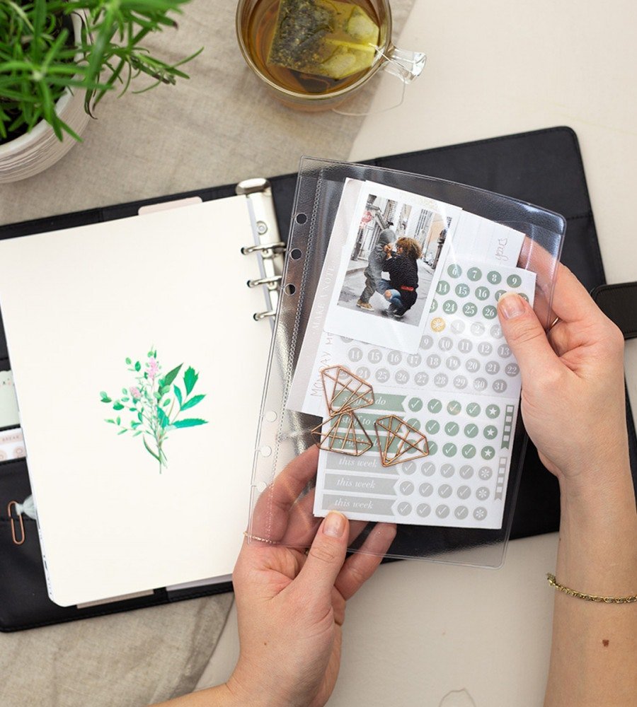 Plastficka - Plastficka Systemkalender A5 - Personal Planner