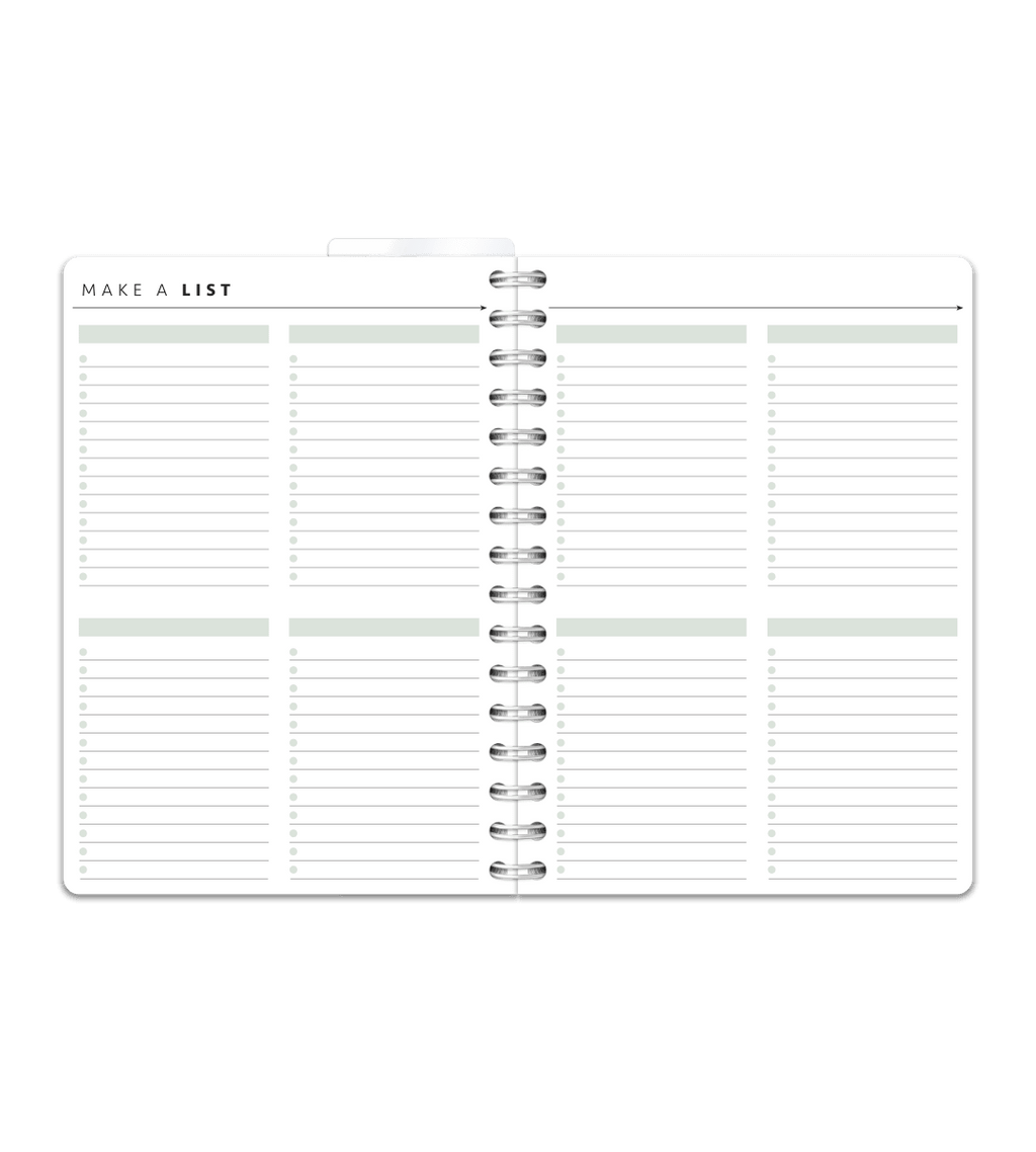 Spiralbindning A5 - Gästbok - Personal Planner