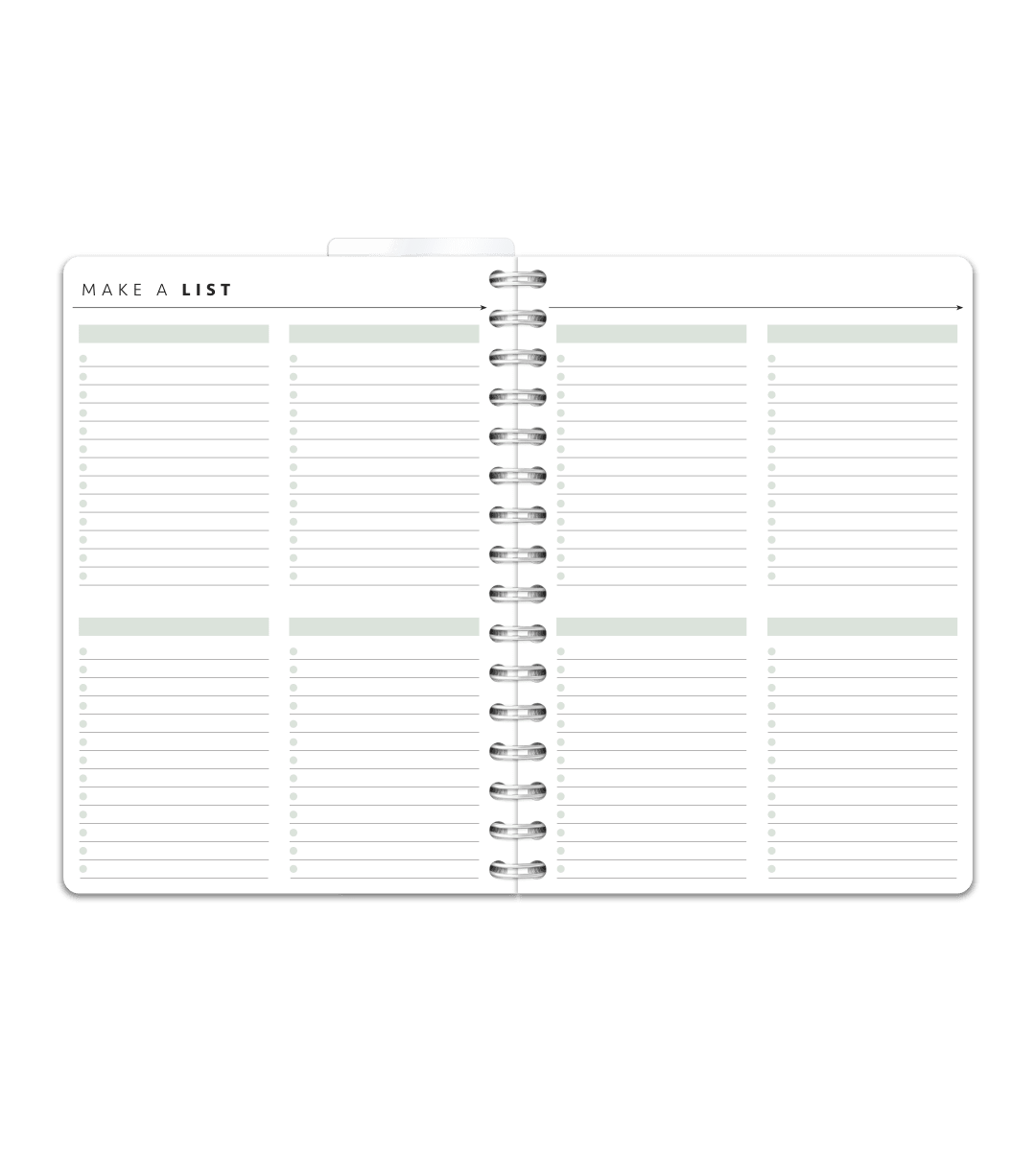 Spiralbindning A5 - Gästbok - Personal Planner