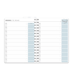 Spiralbindning A5 - Gästbok - Personal Planner