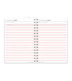 Spiralbindning A5 - Lärarkalender - Personal Planner