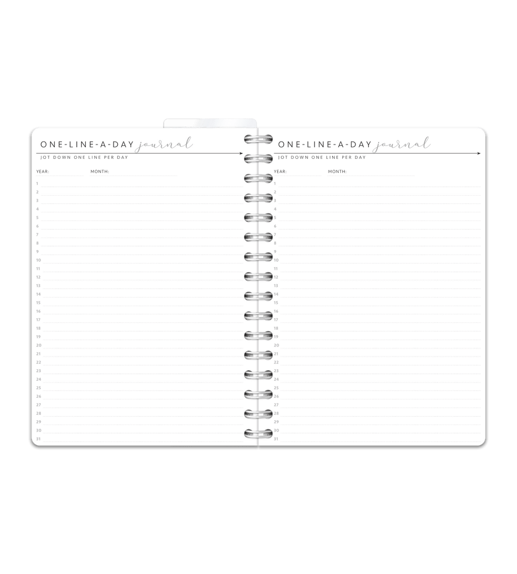 Spiralbindning A5 - Selfcare journal - Personal Planner
