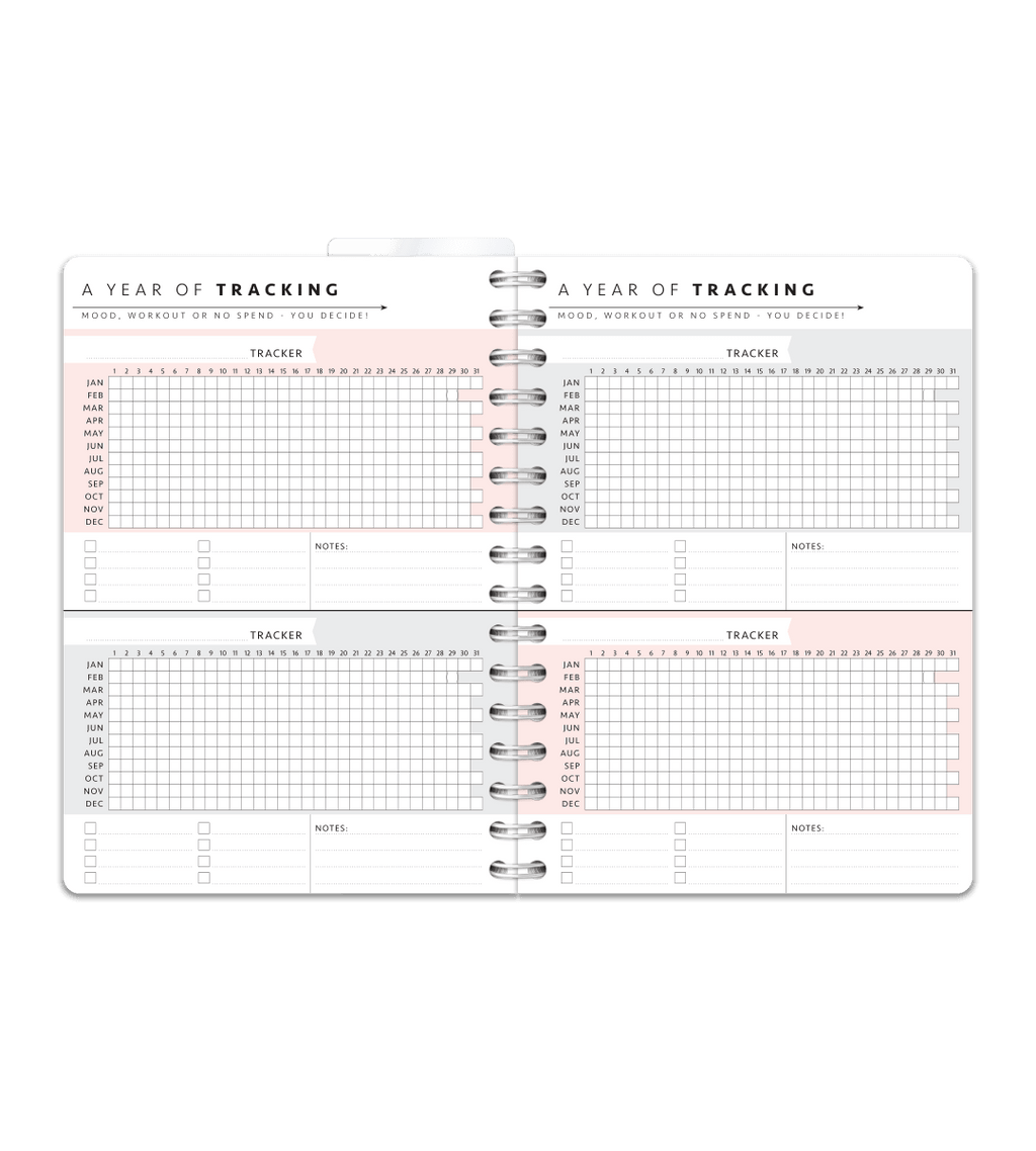 Spiralbindning A5 - Studentkalender - Personal Planner