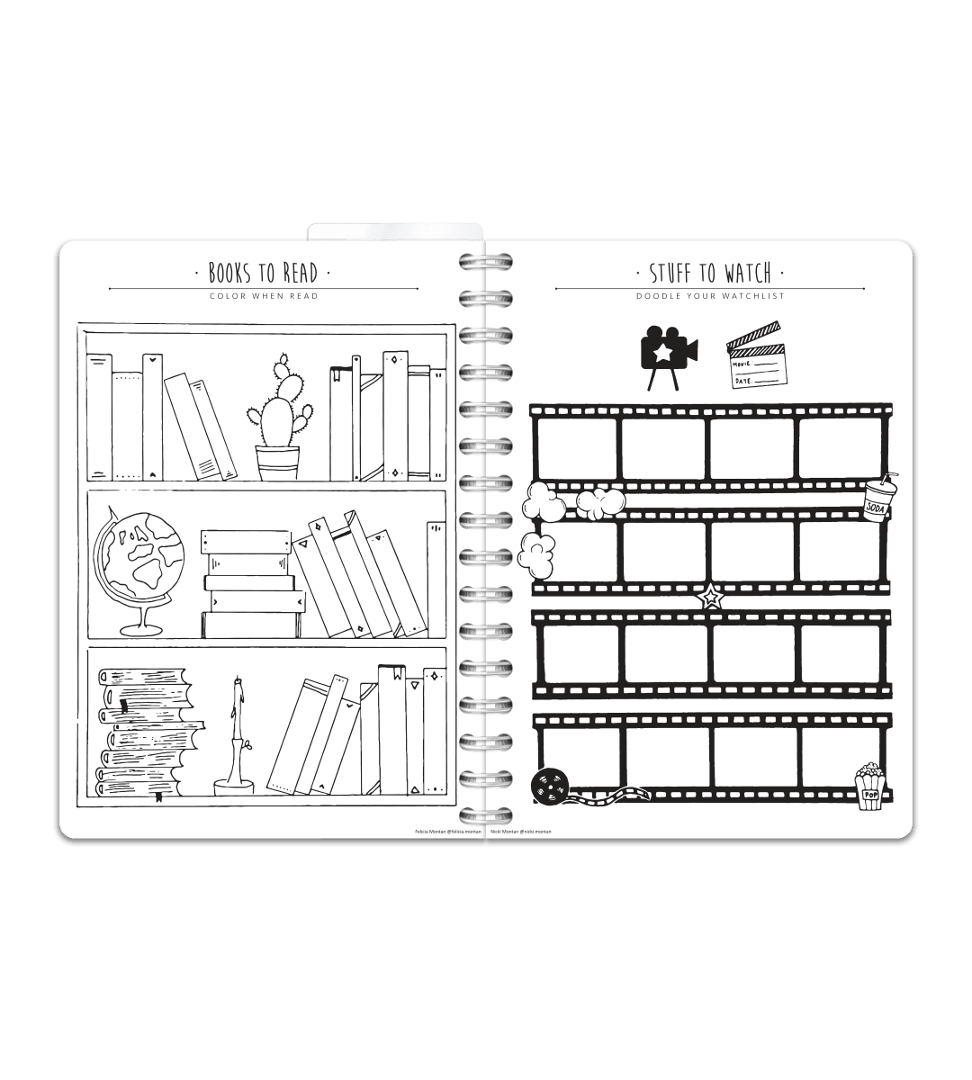 Spiralbindning A5 - Studentkalender - Personal Planner