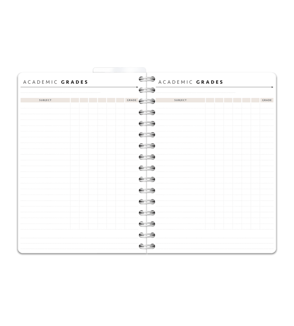 Spiralbindning A5 - Studentkalender - Personal Planner