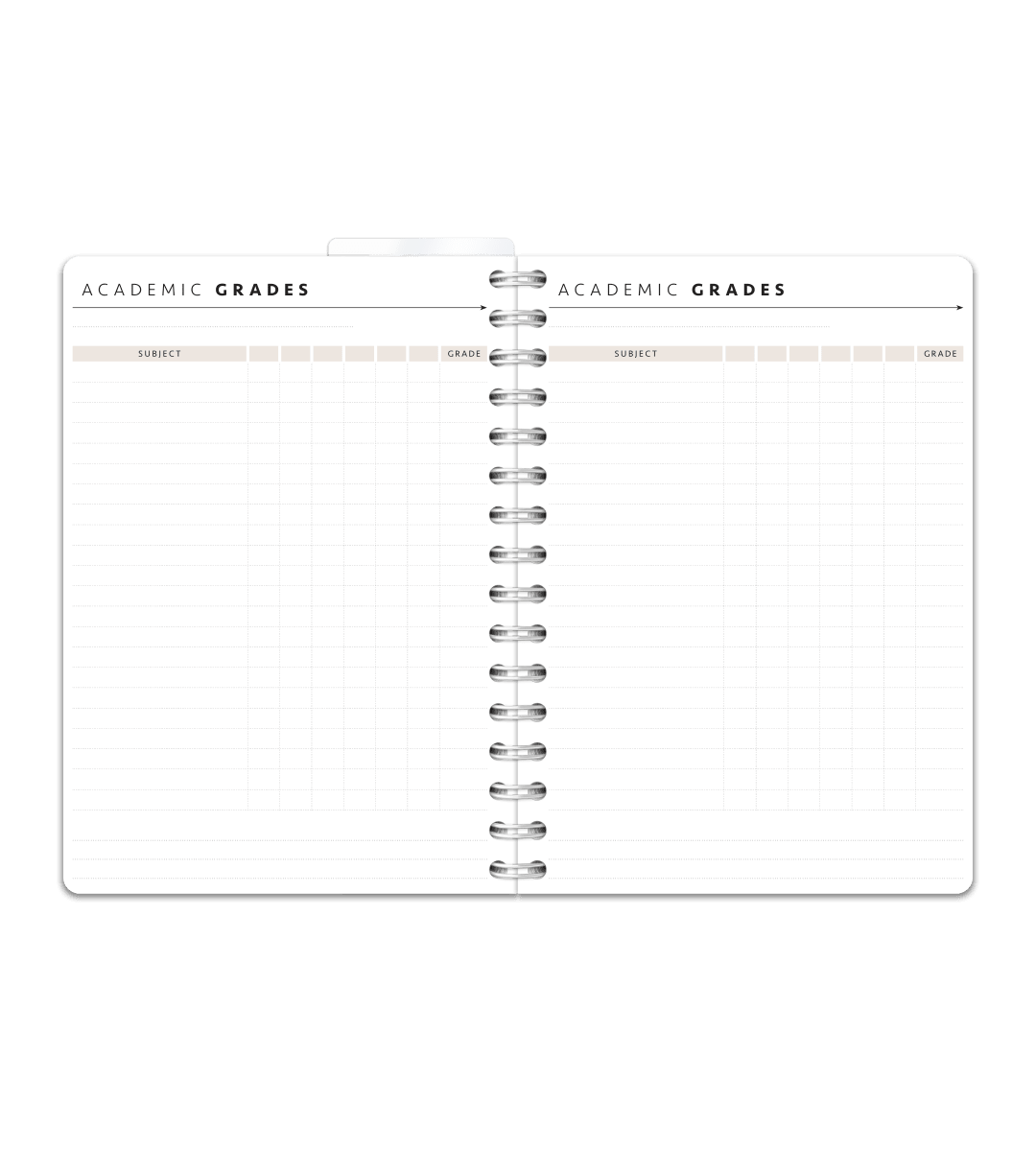 Spiralbindning A5 - Studentkalender - Personal Planner