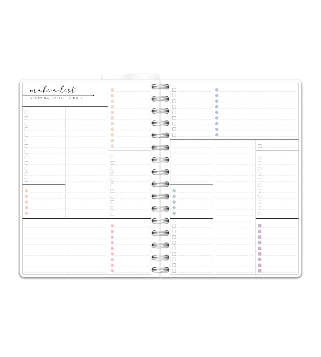Spiralbindning A5 - Studentkalender - Personal Planner