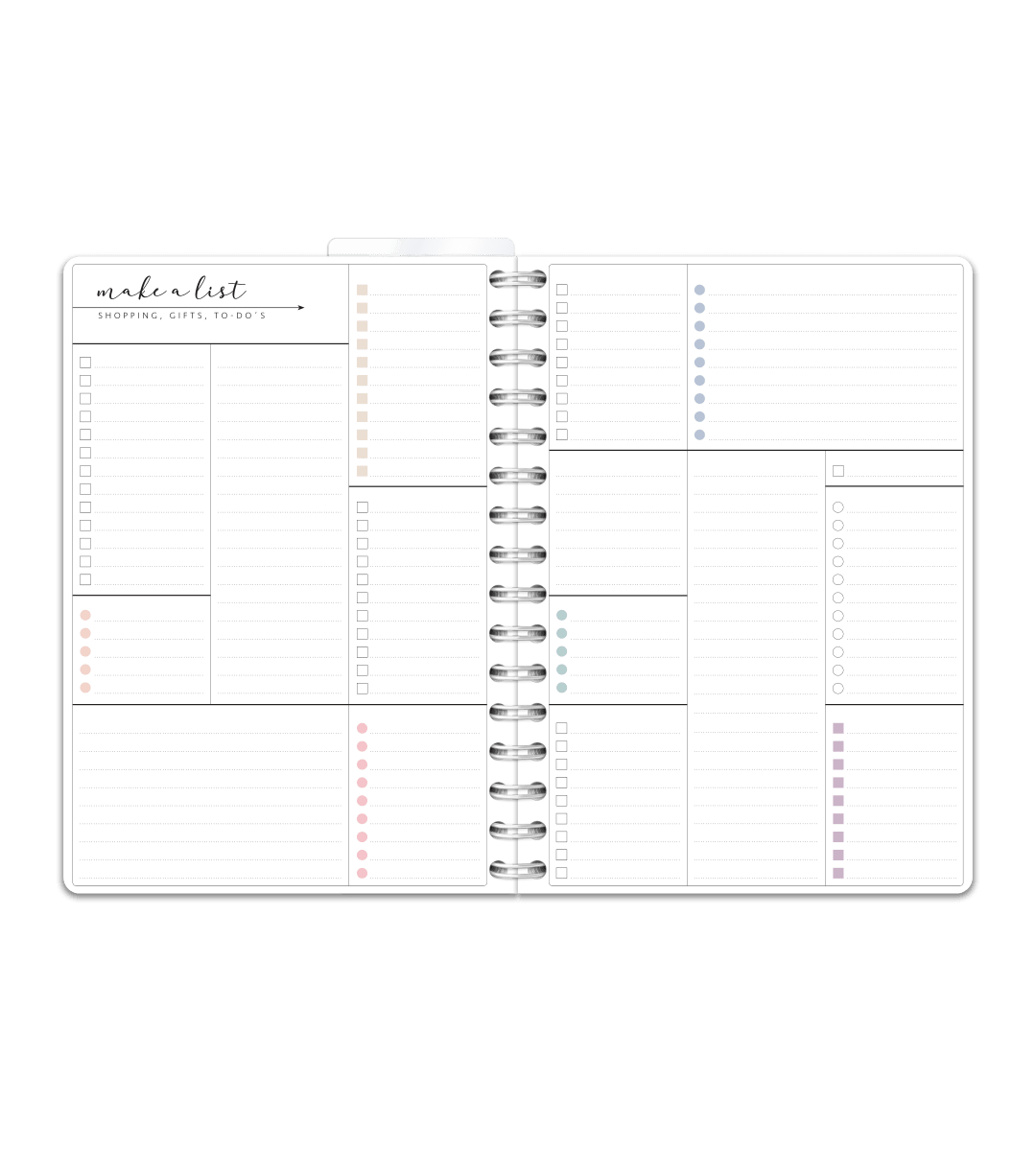 Spiralbindning A5 - Studentkalender - Personal Planner