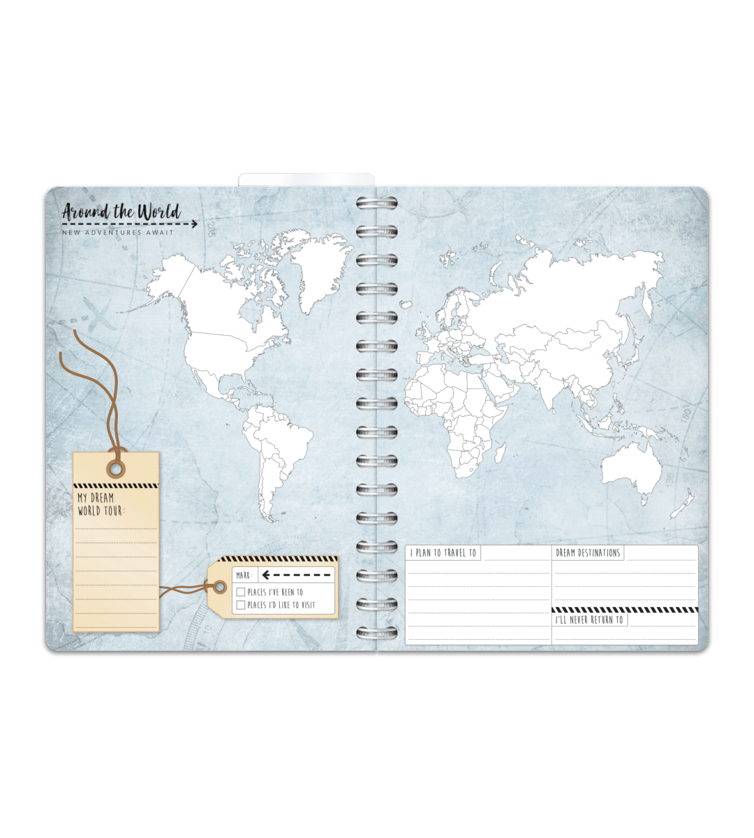 Spiralbindning A5 - Studentkalender - Personal Planner
