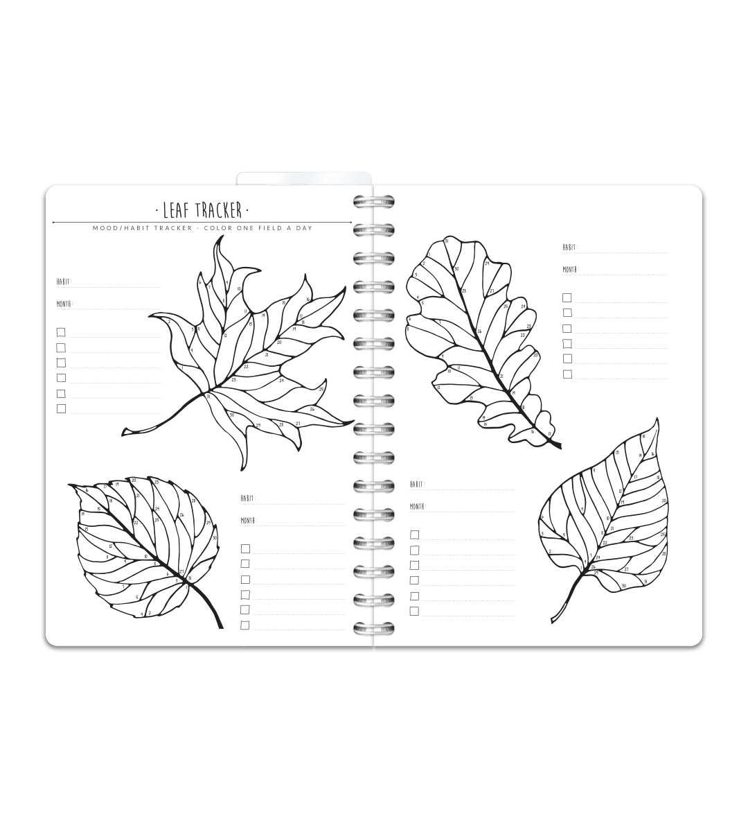 Spiralbindning A5 - Studentkalender - Personal Planner