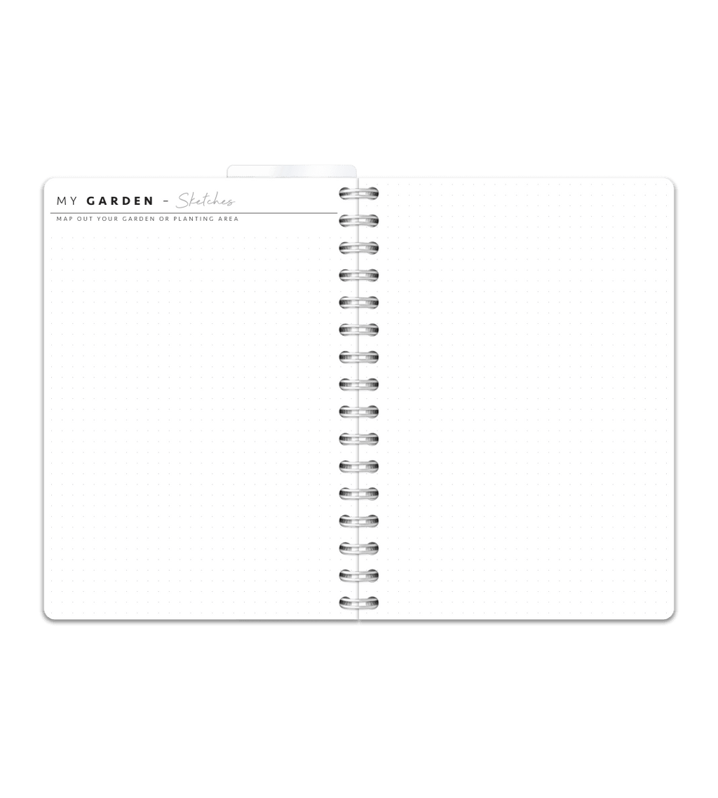 Spiralbindning A5 - Trädgårdsbok - Personal Planner