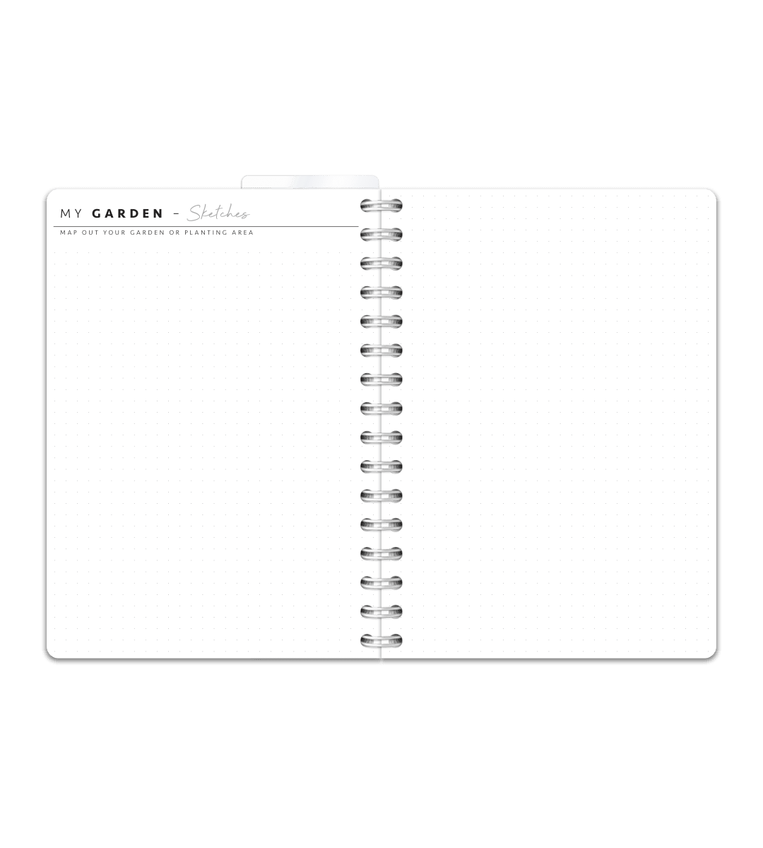 Spiralbindning A5 - Trädgårdsbok - Personal Planner