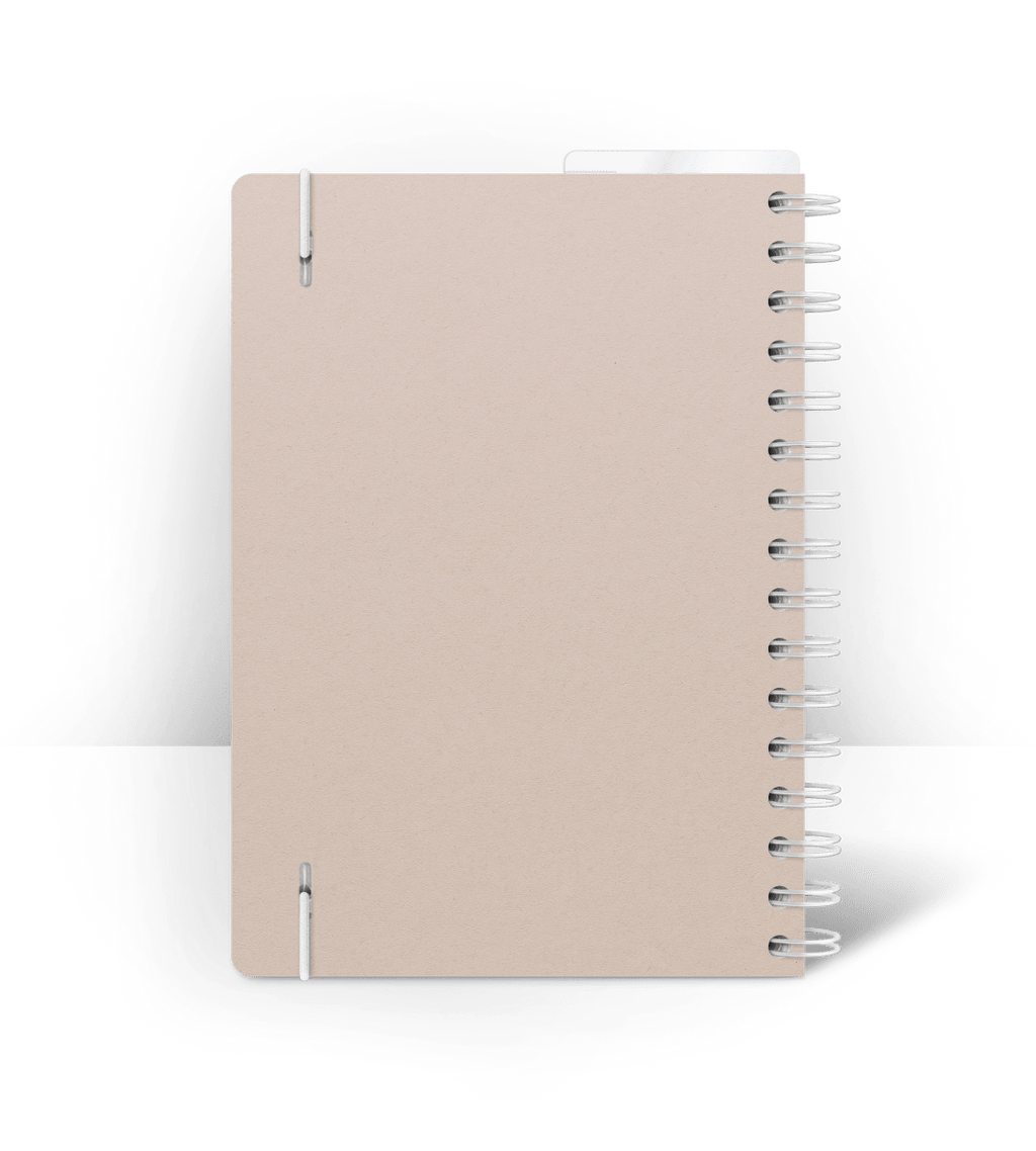 Spiralbindning A5 - Träningsdagbok - Personal Planner