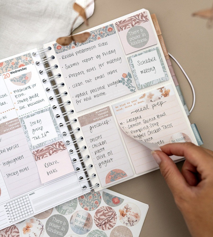 Sticky Notes - Sticky Notes till almanacka - A5, A4 - Personal Planner