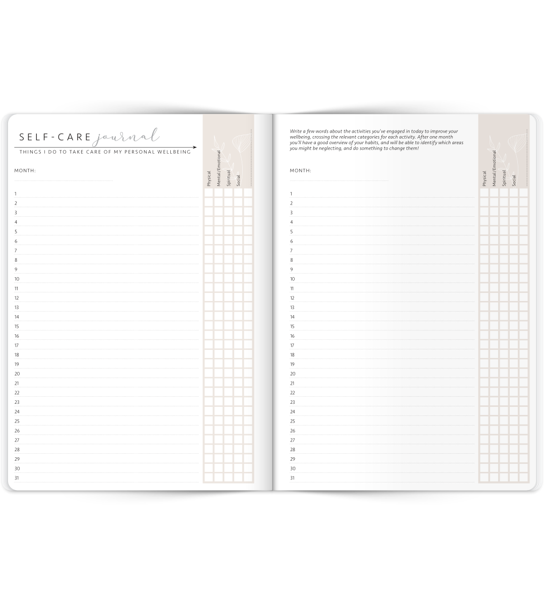 My Self-care Journal