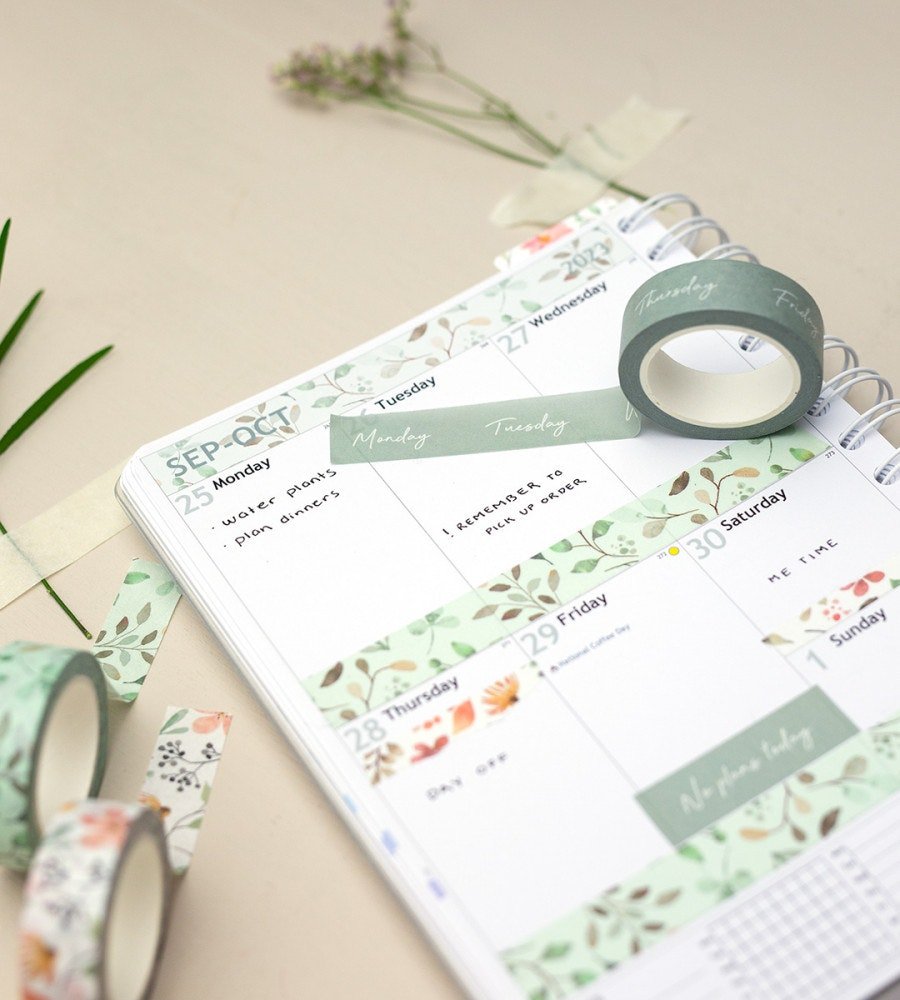 Washitejp - Washitejp 3-pack - Personal Planner
