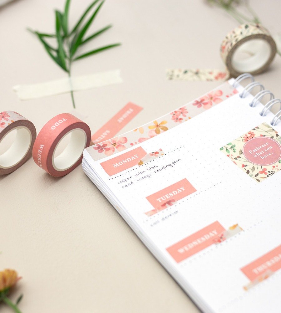 Washitejp - Washitejp 3-pack - Personal Planner