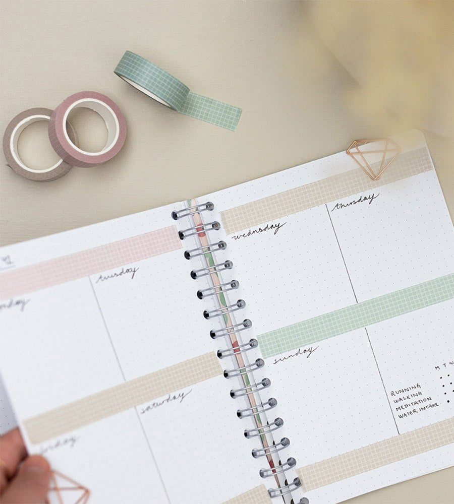 Washitejp - Washitejp 3-pack - Personal Planner